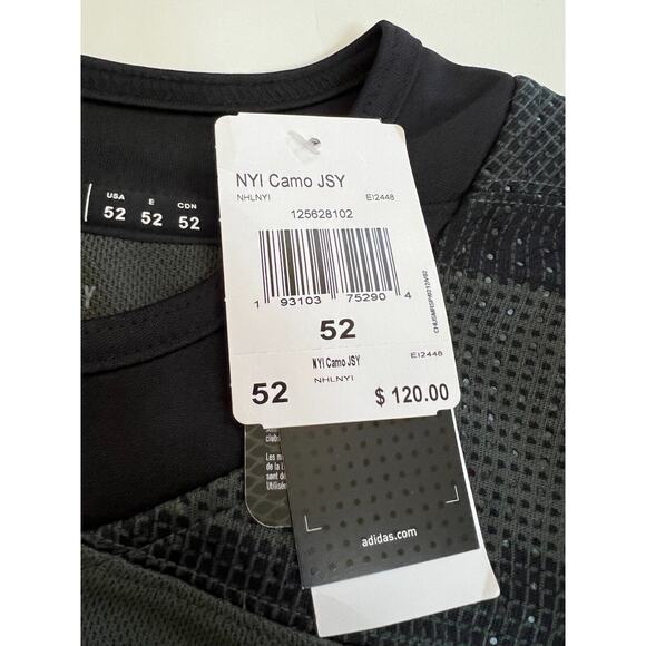 Adidas NHL New York Islanders Military Salute Jersey Camo EI2448 Men's Size 52 - Picture 3 of 11